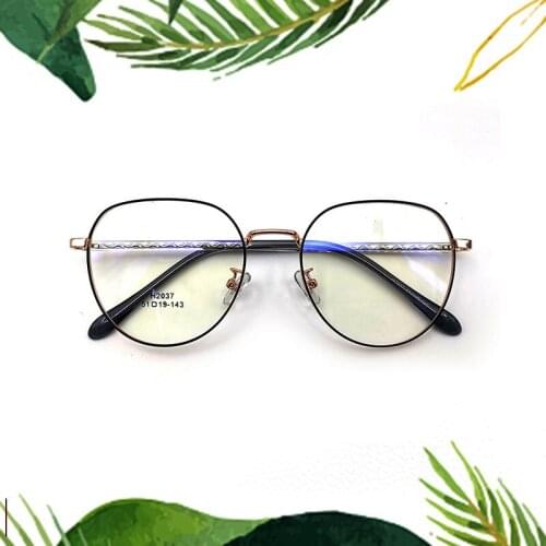 Fashion Retro Glasses Metal Frame Polygon Full Frame Anti Blu Light Ultralight Reading Glasses Modern+1.0 +1.5 +2.0 +2.5
