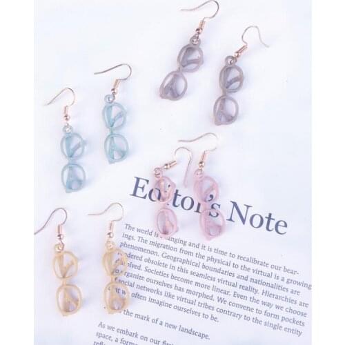 "GLASSES" EARRINGS