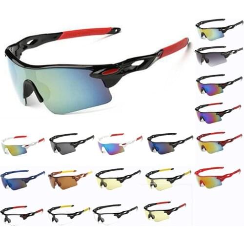 Cycling Sunglasses Men Cycling Eyewear Mountain Anti-UV Bike Glasses Riding Sport Polycarbonate Bicycle Glasses