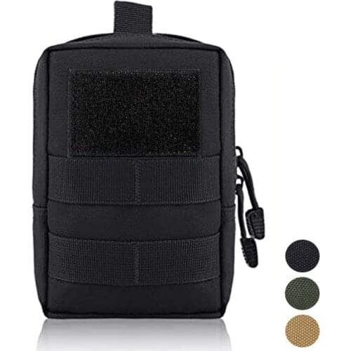 Tactical Waist Bag Multifunctional 1000D EDC Tool Waist Pack Outdoor Molle Utility Pouch Airsoft Hunting Bag Durable Belt Pouch