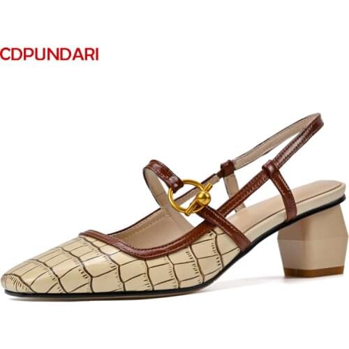 Embossing Genuine Leather High heels Sandals Women Summer Party Shoes Ladies Sandales Femmes été nouveau 2021 Sandalias Mujer