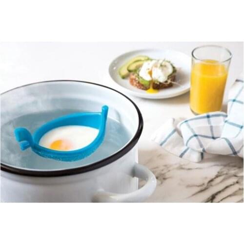 Creative Silicone Egg Poacher Poaching Pods Water Wave Egg Mold Bowl Rings Cooker Boiler Cuit Kitchen Cooking Tools