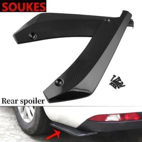 Carbon Fiber Car Spoiler Fender Wrap Angle For Audi A3 A4 B8 B6 A6 C6 A5 B7 Q5 C5 8P Q7 TT C7 8V A1 Q3 S3 A7 B9 8L A8 80