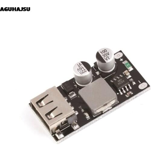 QC3.0 QC2.0 USB DC-DC Buck Converter Charging Step Down Module 6-32V 9V 12V 24V to Fast Quick Charger Circuit Board 3V 5V 12V
