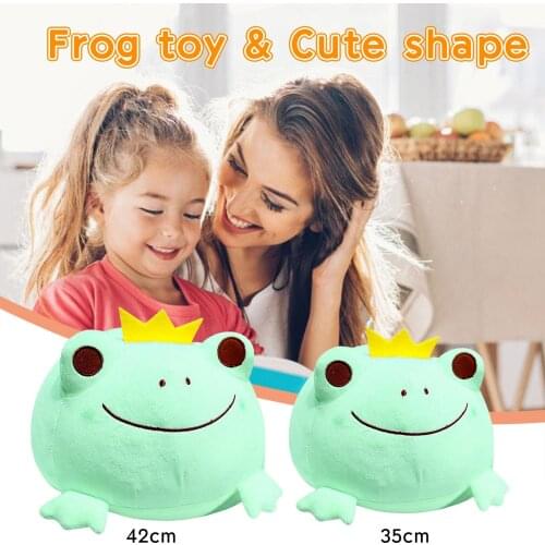 1pc Kawaii Fat Frogs Plush Toys Stuffed Soft Kawaii Animal Cartoon Pillow Dolls Gift For Kids Baby Children Birthday Gift