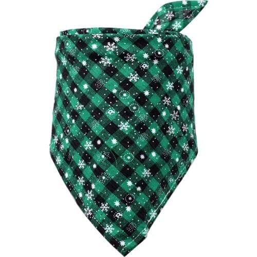 1Pcs Pet Supplies Dog Products for Small Dogs Dog Bandana Dog Christmas Accessories Pet Dog Cat Puppy Scarf Bandanas Christmas