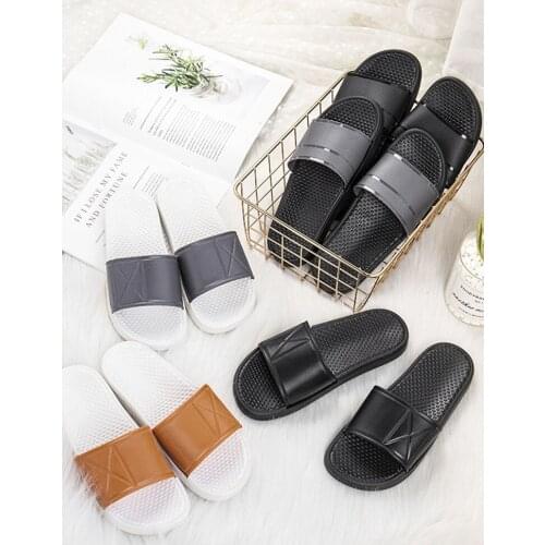 2020 New Womens Shoes Fashion Simple Indoor Outdoor Casual Slippers Men and Women Personality Waterproof Sandals