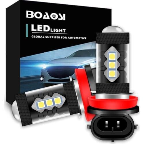 2x 900LM H8 H11 LED Canbus H7 9006 HB4 LED Fog Lamp For Volkswagen BMW Benz Audi A3 8P A4 B8 B6 A6 C6 C7 BMW E60 E90