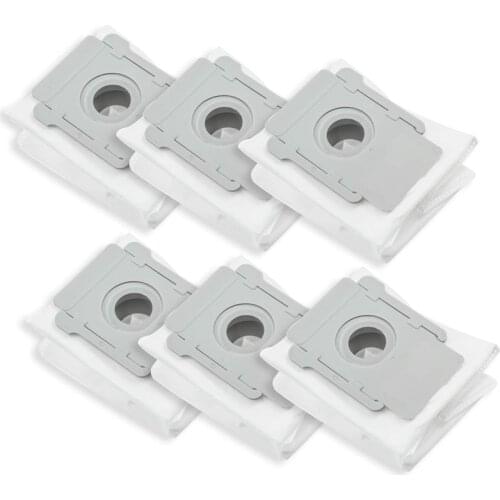 6 Pack Replacement Dust Bag Parts Compatible For Irobot Roomba I7+/Plus(7550) Robot Vacuum Cleaner
