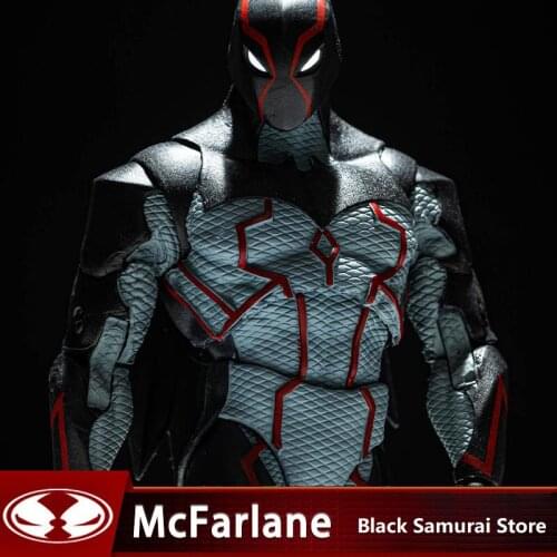 DC Comics McFarlane Batman Omega Anime action figure 17cm Bane suit Collectible figurines Model Halloween Gift Toys
