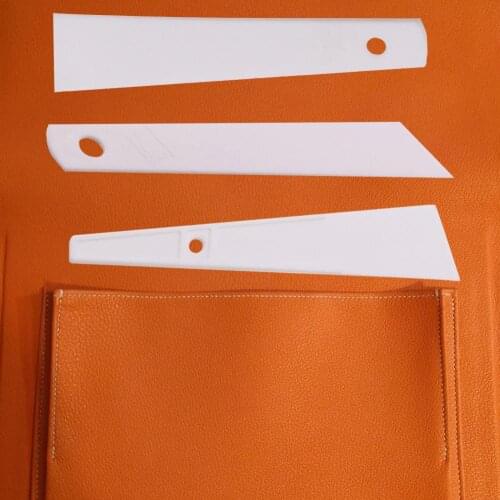 White Plastic Cow Leather Scraper DIY Handmade Sewing Leather Crafts Tool Apply Glue Sheet Gumming Glue Gluing Carving Stitching