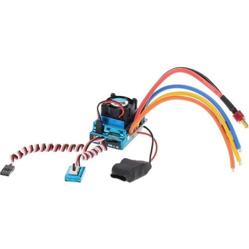 RC 120A Brushless ESC Speed Controller for 1:10 Off/On-road Car Short Course Monster Truck Model Car Accs Parts