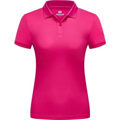 SANHENG Brand Women Polo-Shirt Women-Polo Shirt Women-Polo Shirt Short Sleeve Plus Size IG Sanhengsports