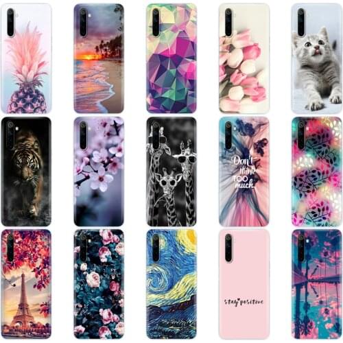 For Realme 6 Realme 6 Pro Realme 6s Realme 6i Case Silicon Soft TPU Back Phone Cover For OPPO Realme6 6Pro Realme6S Case Bumper