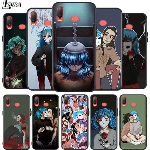 Fashion Sally Face for Samsung Galaxy A9S A8S A6S A9 A8 A7 A750 A6 A5 A3 Plus Star 2018 2017 2016 Black Phone Case