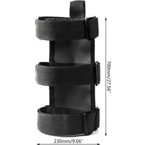 Car Roll Bar Fire Extinguisher Holder Car Accesses Fire Extinguisher Mount Strap B36B