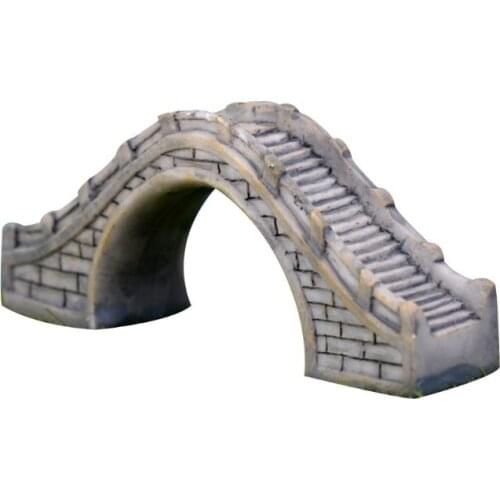 Creative Aquarium Decoration Simulation Bridge DIY Handmade Resin Ornaments