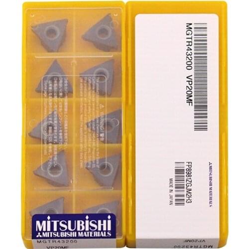 MGTR43200 VP20MF 100% Original carbide insert 10pcs/lot free shipping