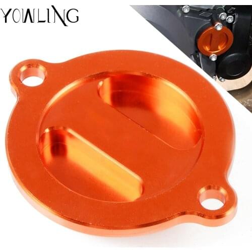 Motorcycle Parts protector Cover Engine Oil Filter Cover Cap For 125 200 250 390 690 2013 2014 2015 2016 2017 2018