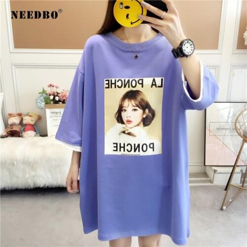 NEEDBO Women's Short T-shirts