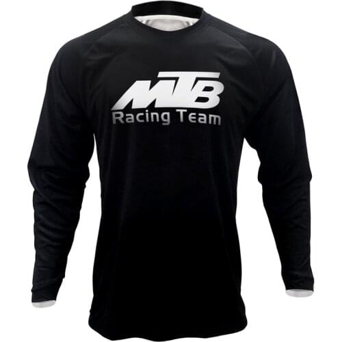 New Custom MTB Cycling Jersey Bike Womans Tops Motorcycle Racing Clothing Men Downhill jersey Sports Black long Sleeve T-shirt