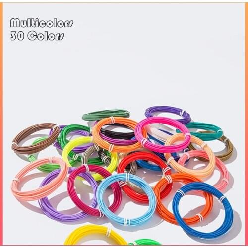 20Rolls/Set 10M PLA Filament Plastic For 3D Pen Printing Filament 3D Printing Supplies Educational Gifts For Kid Toys Suppliers