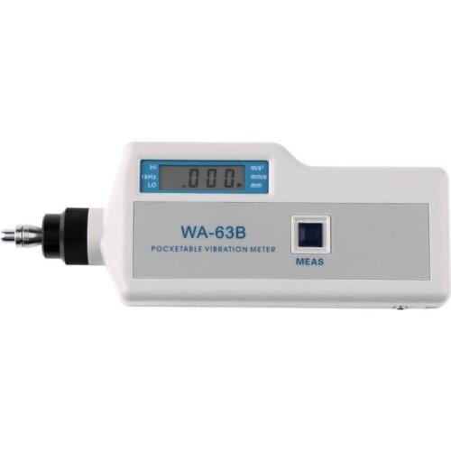 Professional Wibration Meter Portable LCD Digital Vibration Meter Handheld High Accuracy Vibrometer Analyzer Lab Testing Tester