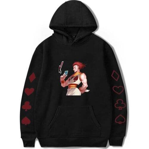 Pullover Anime Hoodie Hunter X Hunter Hoodies For Women Men Harajuku Sweatshirt Streetwear Hip Hop Hooded Hisoka Cosplay Costume