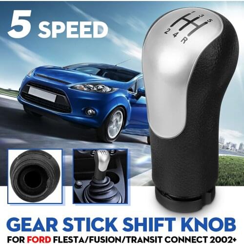 Car Gear Shift Knob for Ford for Fiesta Fusion Transit Connect 2002-2020 Gearshifter POMO Gearshift Shifter Lever Stick Pen Head