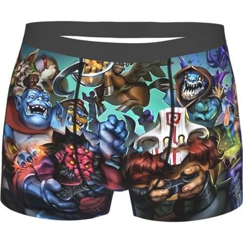 DOTA Multiplayer Online Battle Arena Game Game Characters Underpants Cotton Panties Male Underwear Ventilate Shorts Boxer Briefs