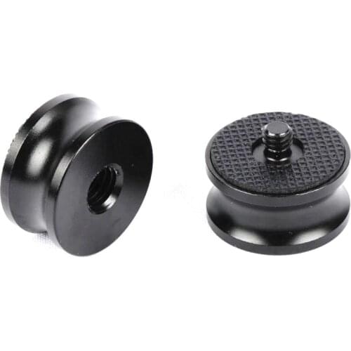 1/4'' Male to 3/8'' Female Convert Screw Adapter for Camera Tripod 3/8 Ball Head Monopod Quick Release Plate Conversion