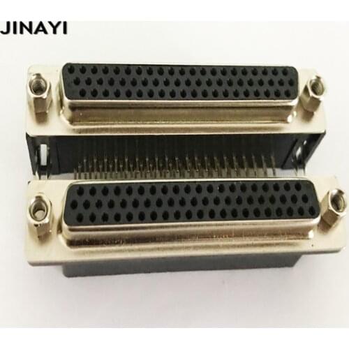 10pcs DB62 HDB62 3 Rows 62 pin Female Right Angle Adapter Connector