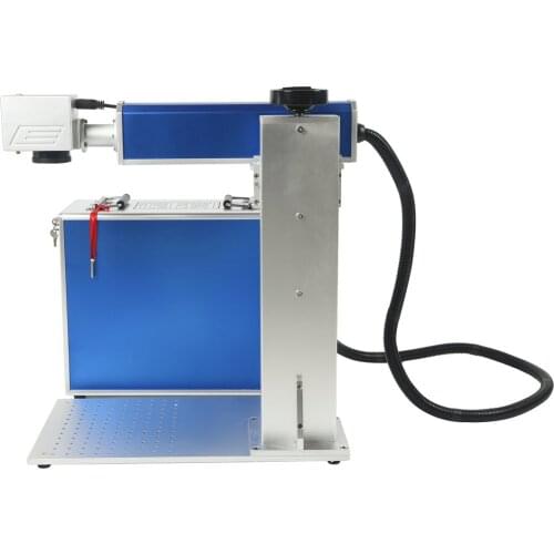 20W Separating Fiber Laser Marking Machine 150X150mm Laser Maker for Metal / Non-Metal
