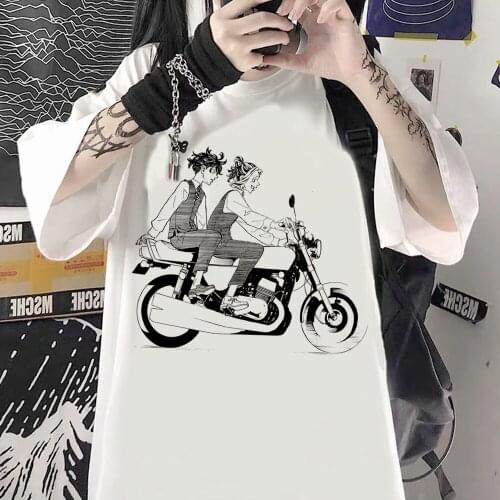 Hot Funny Cotton Short Sleeve Tshirt 2021 Anime Tokyo Revengers Male Printing Tshirt Harajuku Fashion Sportswear Unisex Top