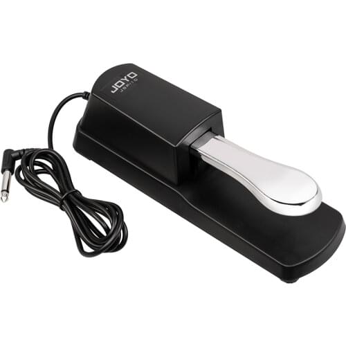 JOYO JSP-10 Universal Sustain Pedal for Electric Piano Keyboard Synthesizer with 1/4 Inch Connector Digital Piano Pedal