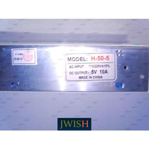 Switching power supply H-50-5 5V 50W 5V10A 50W 5V50W SIZE: (128X98X40) mm