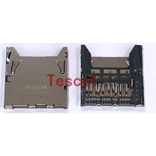 NEW Original SD Memory Card Slot Holder For fujifilm S4800 S8350 Camera Repair Part
