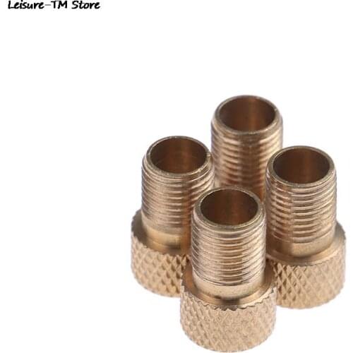 Practical 4PCS/Set Tube Pump Tool Converter Bicycle Bike Tire Valve Adapter Cycling Bicycle Pump Accessories