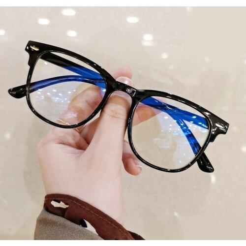 Transparent Computer Glasses Frame Women Men Anti Blue Light Round Eyewear Blocking Glasses Optical Spectacle Eyeglasses Gafas