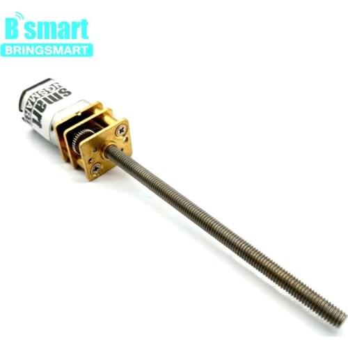 55mm Threaded Shaft N20 Micro Gear Motor 3V 6V 12V DC Adjustable Speed Mini Machine 15-600RPM CW/CCW