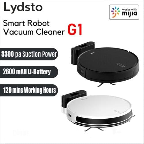 Xiaomi Mijia Robot Vacuum Cleaner G1 Sweeping Mopping Cleaner For Home Cordless Washing Cyclone Suction Smart Planned CN Version