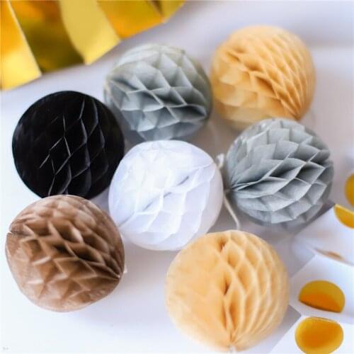 High quality 10inch 25cm Chinese Honeycomb Ball Paper Flower Lantern Wedding Party Kid Birthday Xmas Easter Decoration Supplies