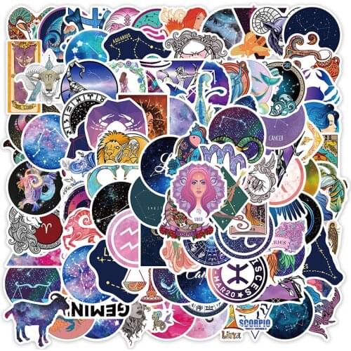 50pcs Waterproof Cartoon Stickers Car Guitar Suitcase Graffiti DIY Stickers Skateboard Car Motorcycle Luggage Sticker Kid Toy