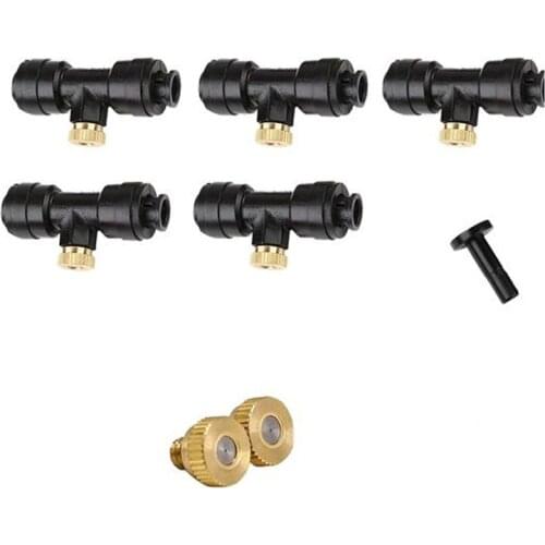 Misting Nozzles Kit Fog Nozzles For Patio Misting System Outdoor Cooling System Garden Water Mister