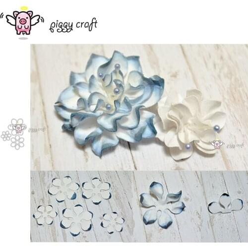 Piggy Craft metal cutting dies cut die mold New Flower decoration Scrapbook paper craft knife mould blade punch stencils dies