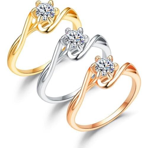 Кольца с фианитами для женщин OATHYAN China At AliExpress