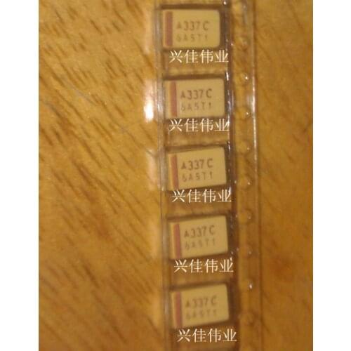 Original 10pcs/ 16V330UF 337C 330UF 16V D7343 D Tantalum Capacitor