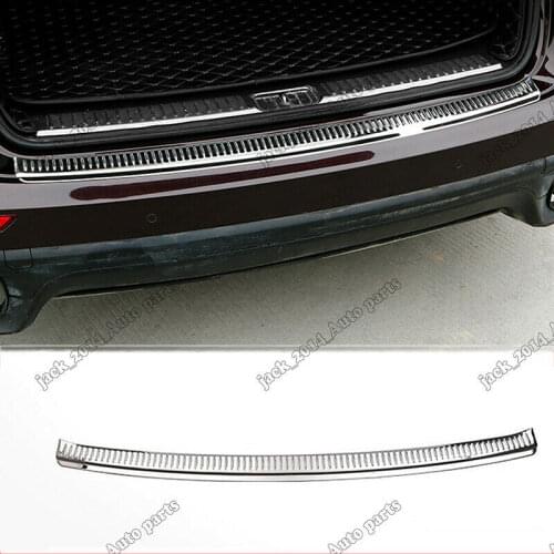 Fit for Porsche Cayenne 2015 2016 2017 Car Rear Bumper Trunk Protector Guard Plate Cover