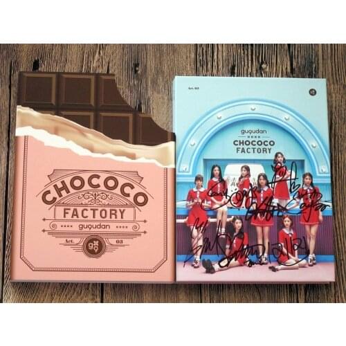 Signed GUGUDAN autographed SOLO album Act.3 Chococo Factory CD+photobook K-POP