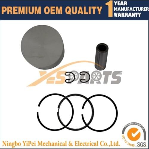 D750 Engine Piston + Rings Kit Set STD 68mm for Kubota